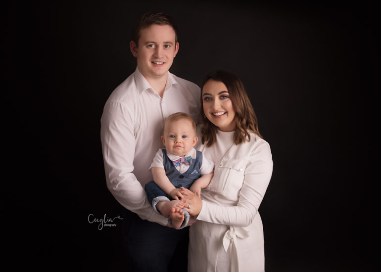 happy couple having a photo session