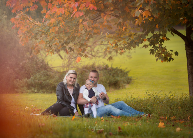 a family picture in dungannon park