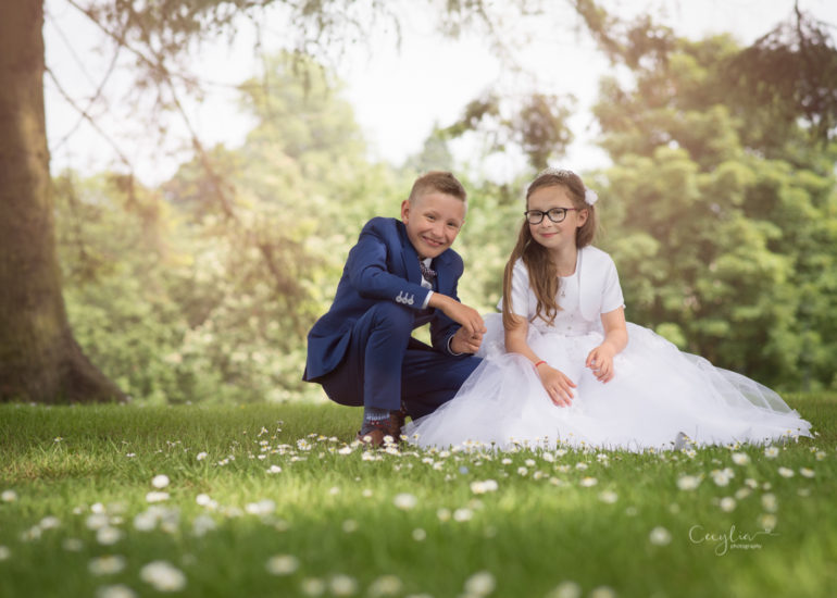 first holy communion session in dungannon park