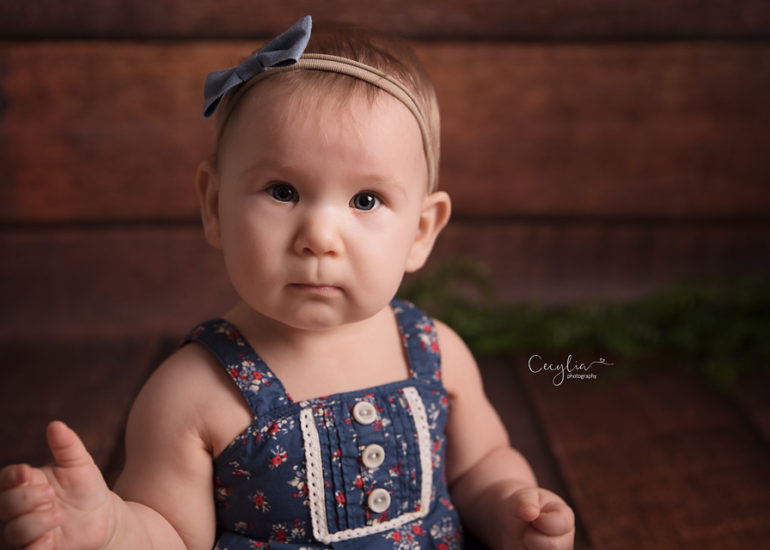 baby face capture on cecylia photography studio